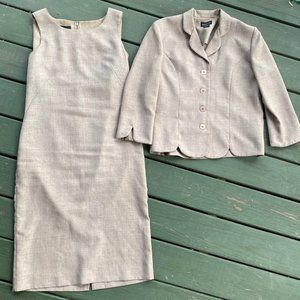 Vintage Dress Blazer Combination Size 8
